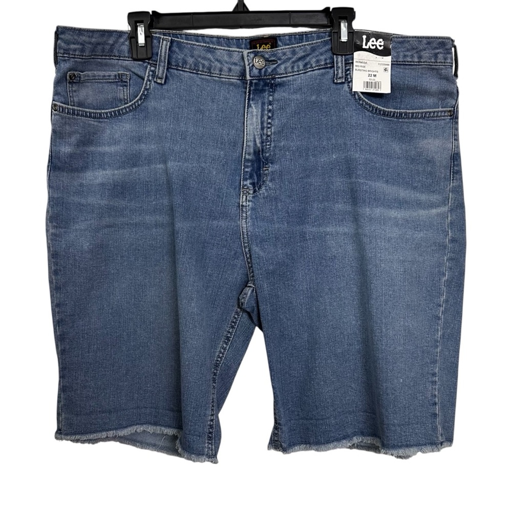 NWT Lee‎ Jean Shorts Bermuda Denim Women’s Size 22 M